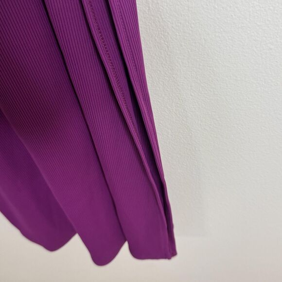 White House Black Market Dress Womens Large baie Rib Knit Sleeveless Midi NWOT - Picture 6 of 13